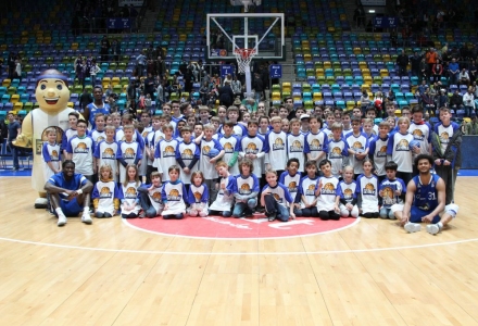 U12 bei den Fraport Skyliners